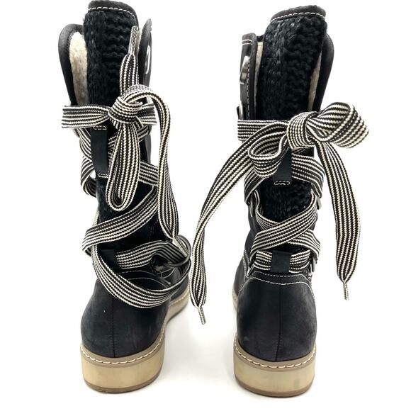 White Mountain  Tivia Boot  Women's Black Man Made Upper Synthetic sole SIZE 7 - Picture 7 of 12